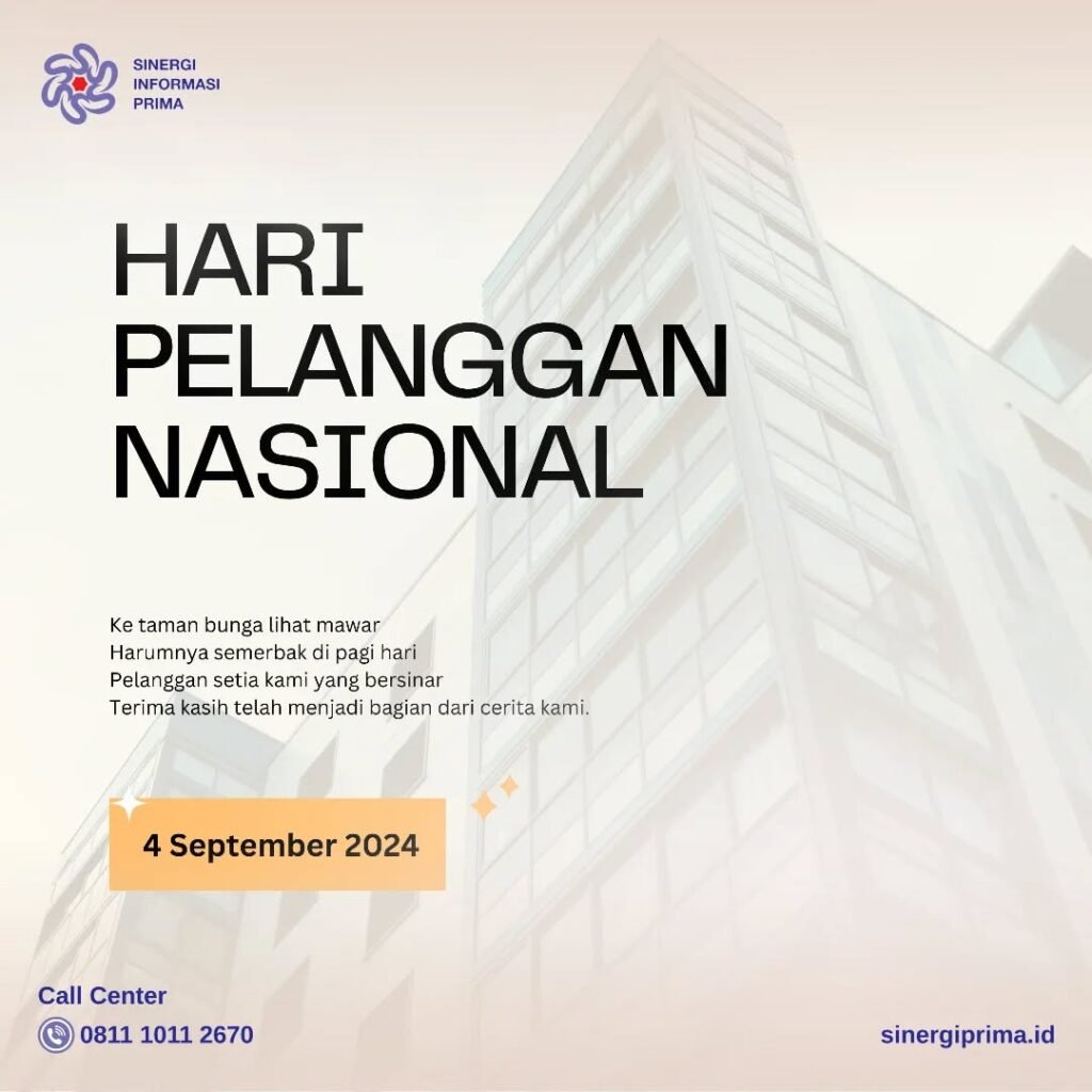 Instagram post from sinergiinformasiprimaa. This post is in position 1.
