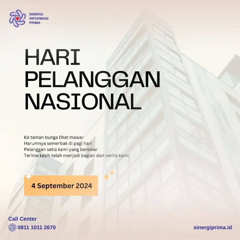 Instagram post from sinergiinformasiprimaa. This post is in position 2.